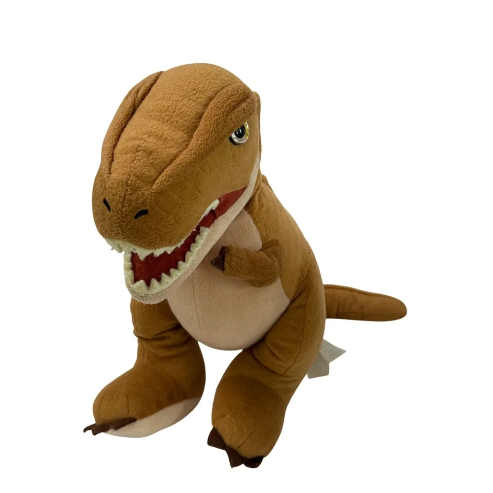 Build-A-Bear Jurassic World T-Rex Plush Brown Dinosaur Stuffed Animal No Sound